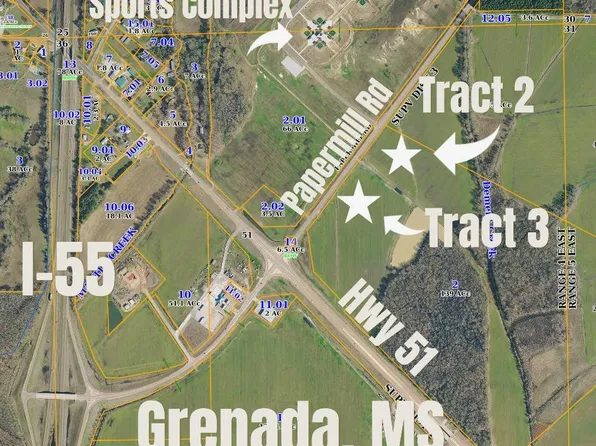 Papermill Rd, Grenada, MS 38901