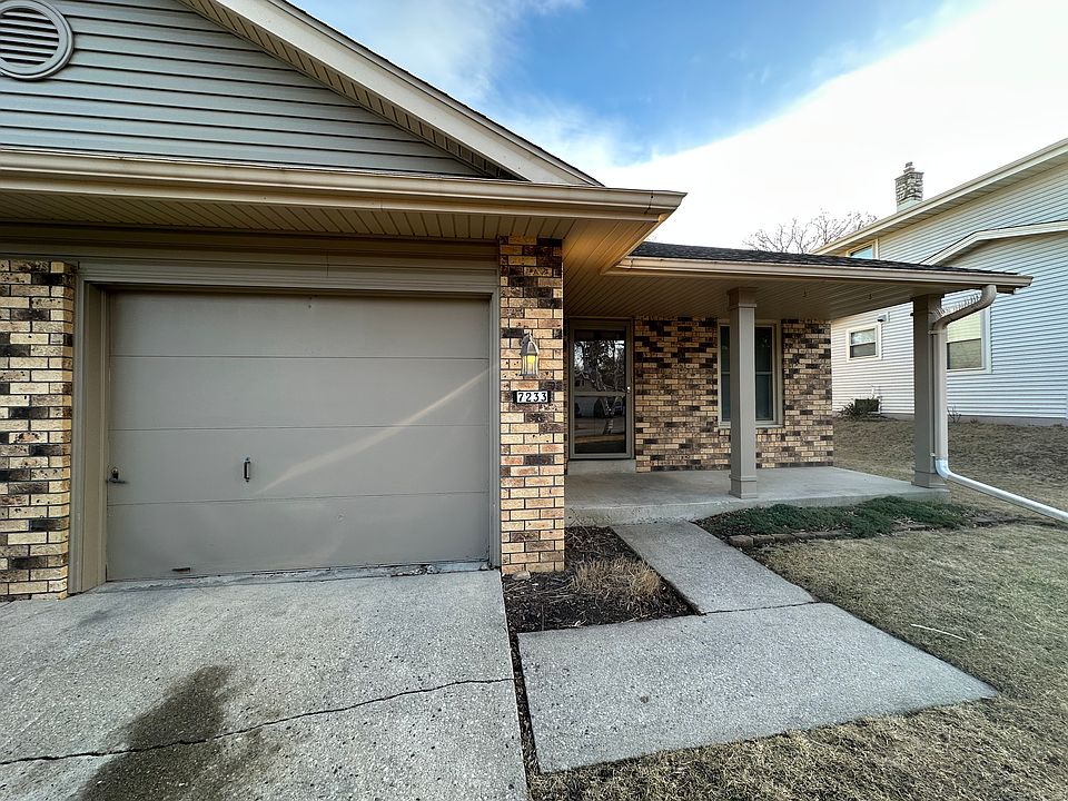 Front Door and garage