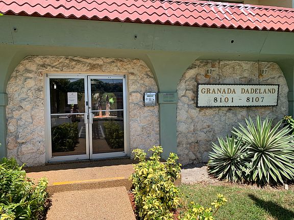 Front entrance to building