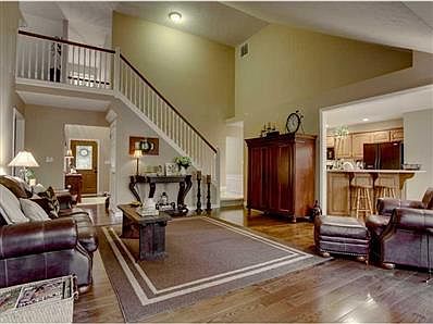 Great Room. Great Room with soaring ceilings.