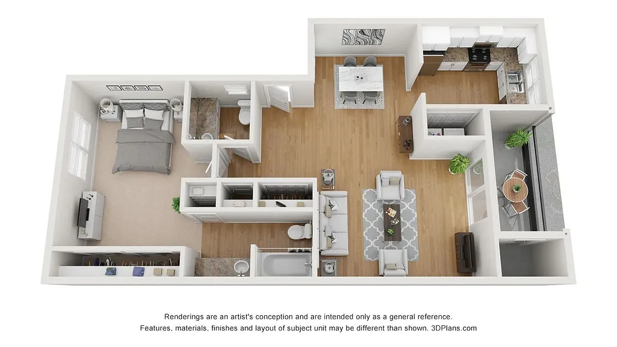 Floor plan The Tenley