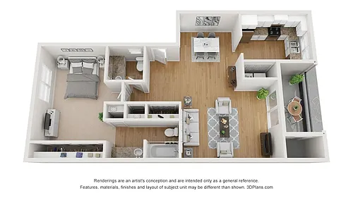Floor plan The Tenley