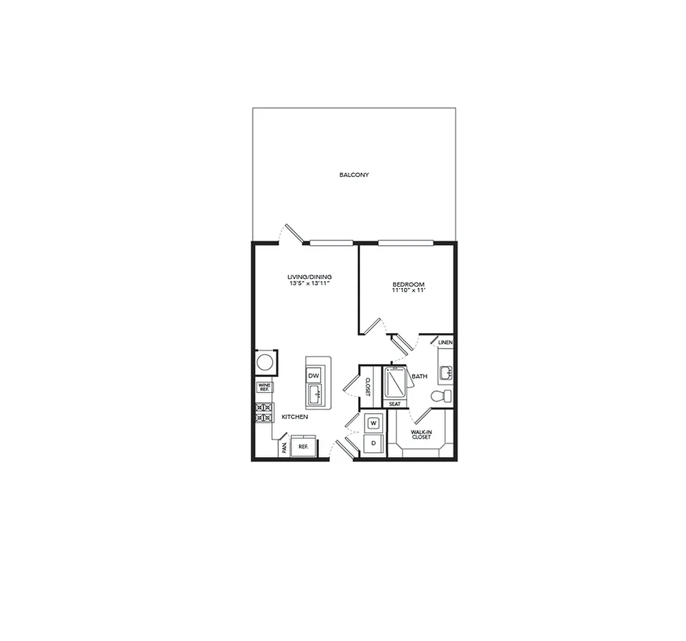 Floor plan A2A