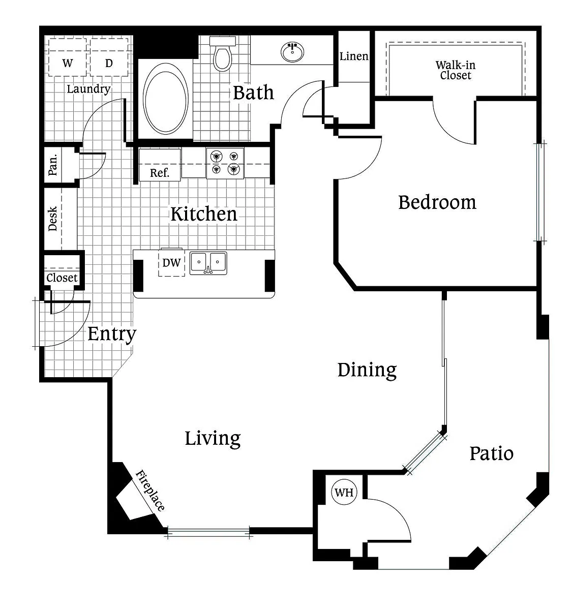 Floor plan Ash Renovated