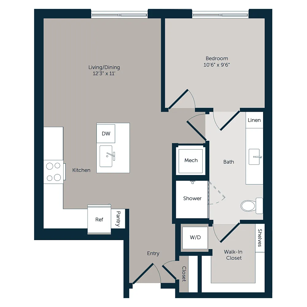 Floor plan Archgate