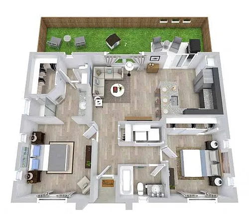 Floor plan The Retreat