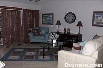 Living Room w/20" diagonal tile