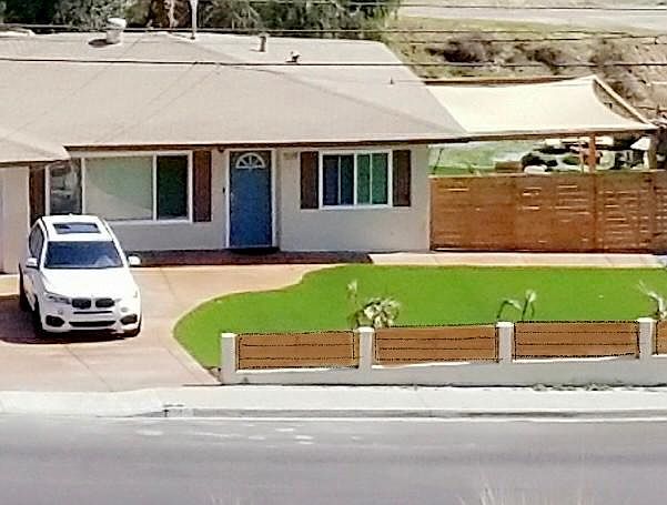 Large yard, canyon views, covered patio area, plenty of parking. Fully fenced. Interior & exterior of the home have been freshly painted (updated photos to come).