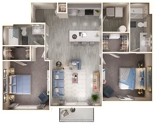 Floor plan Oak