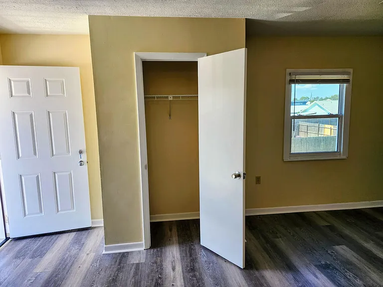 Storage closet. You can never have enough storage space.