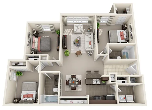 Floor plan C1
