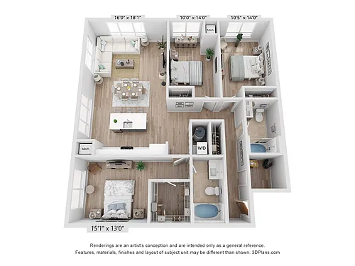 Floor plan C4