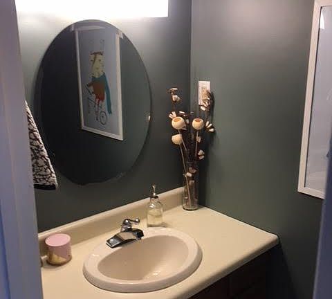 Half bath on first floor