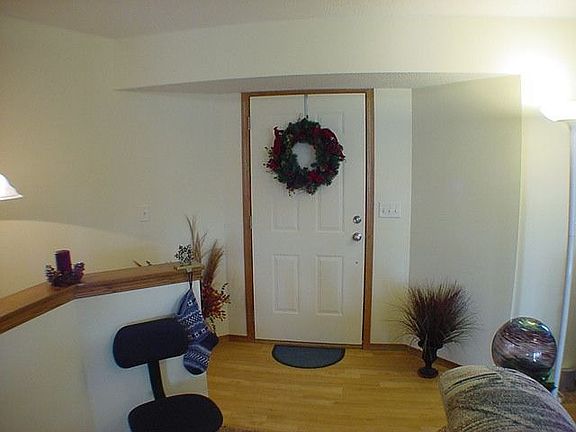 Front door interior