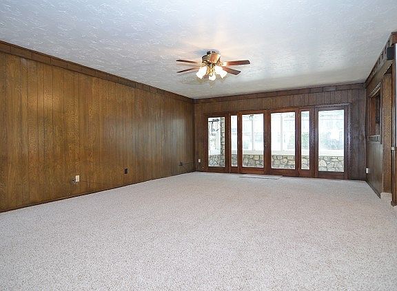 Living Room with Wall of Windows