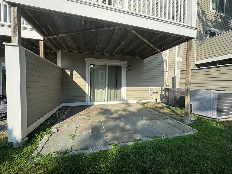 Private patio