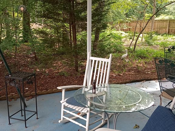 Another view of covered patio.