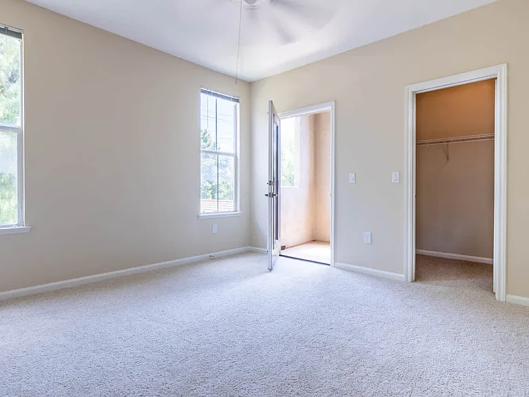 Carpeted Bedroom