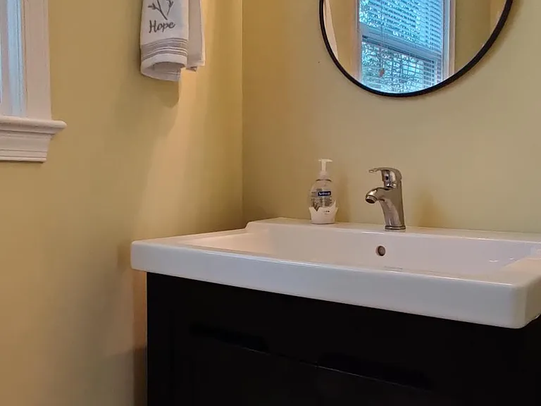 downstairs half-bath