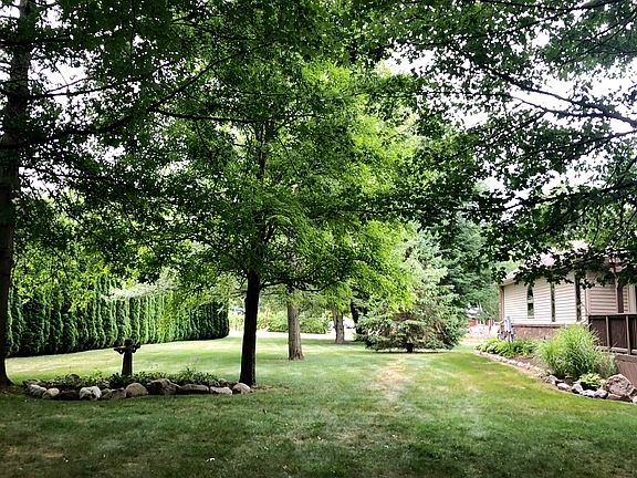back garage yard view