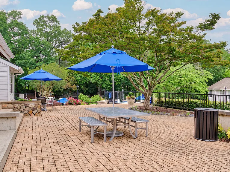 Lots of outdoor seating to entertain guests