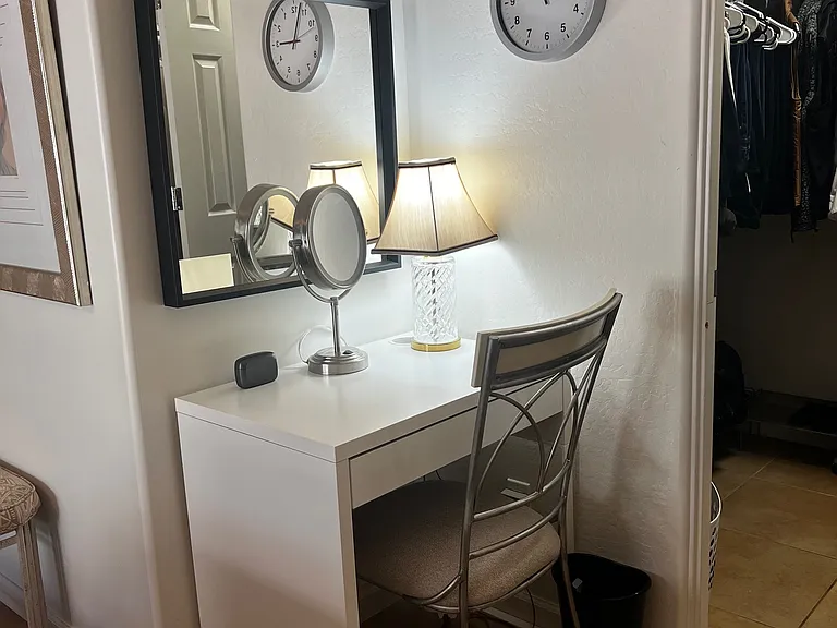 Master vanity/office desk