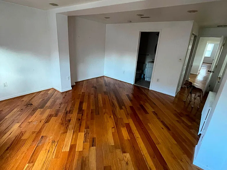 Herringbone wood floors