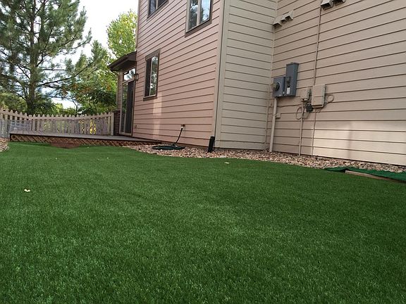 Fenced Turf Yard & Deck