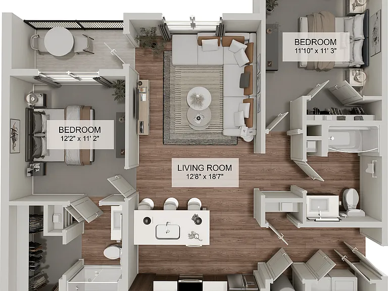 Wrenley Luxury Apartment Homes — Photo 39