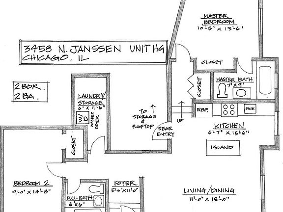 2nd image of 3458 N Janssen Ave APT Hg