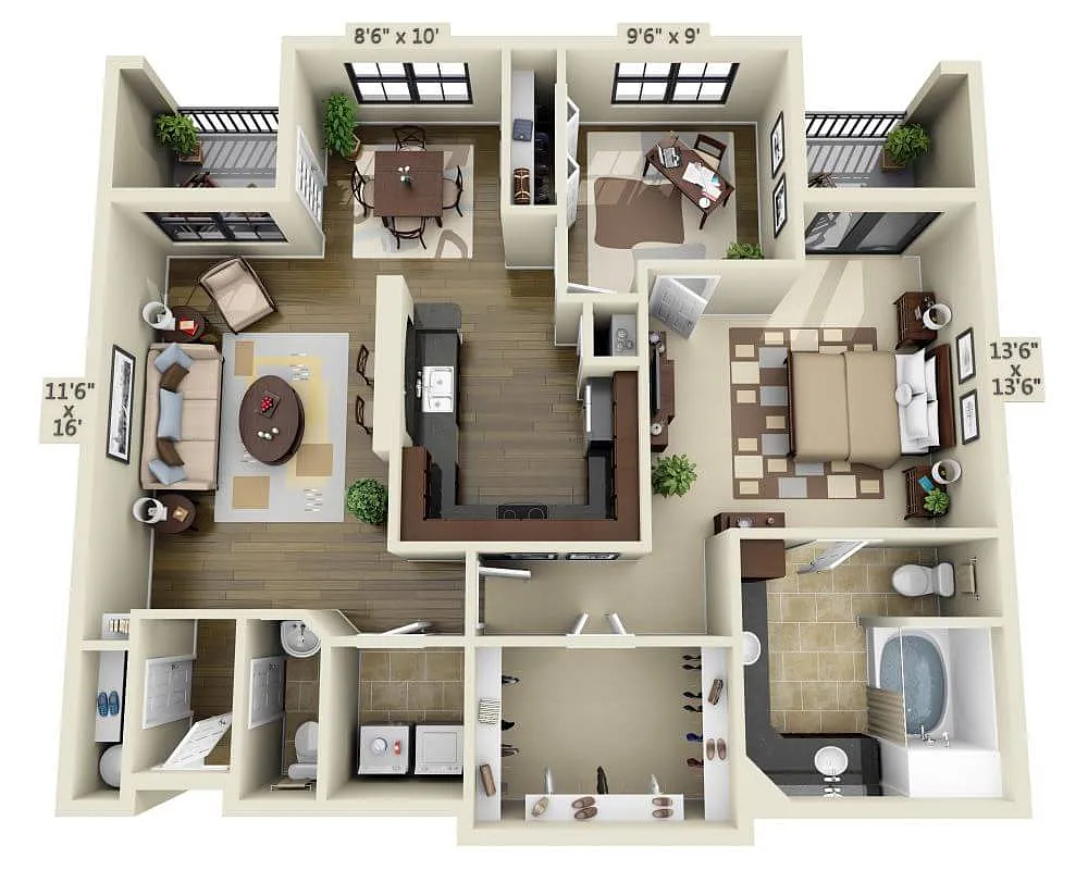 Floor plan Carlisle