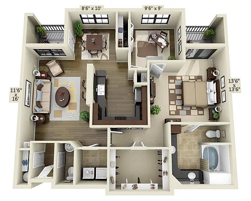 Floor plan Carlisle