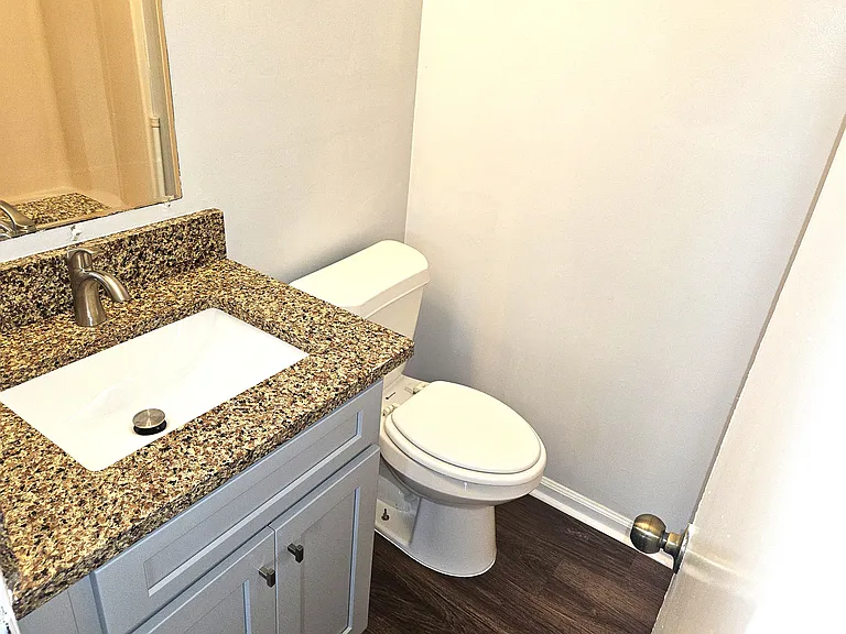 Bedroom #1 Onsuite Bathroom with New Vanity Cabinet
