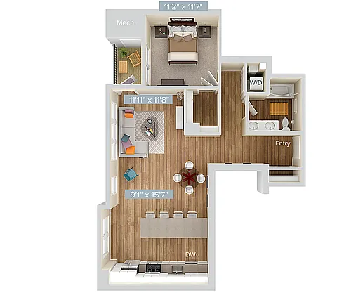 Floor plan A11-sc2-954