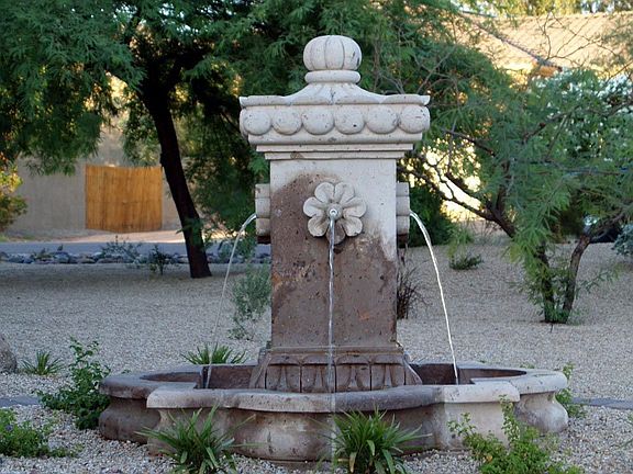 Hand Carved Fountain
