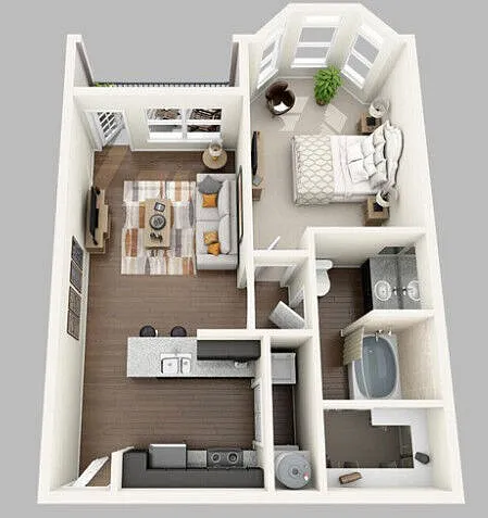 Floor plan A1