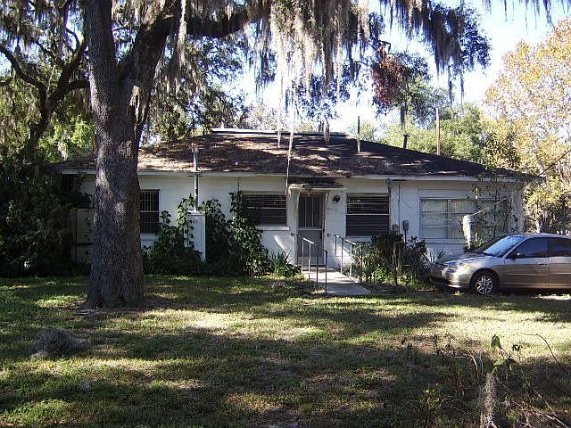 rear of home