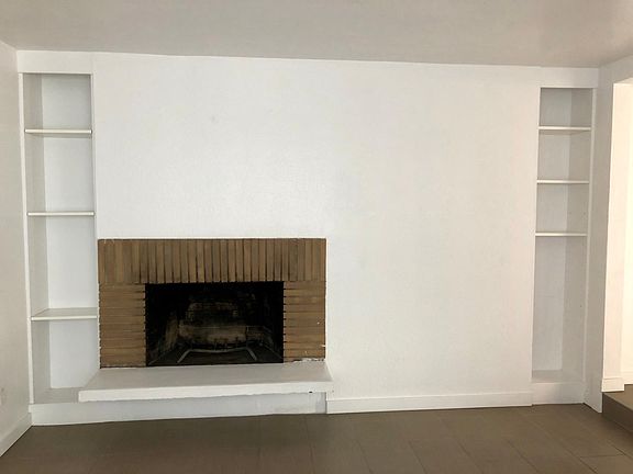 Fireplace in living room