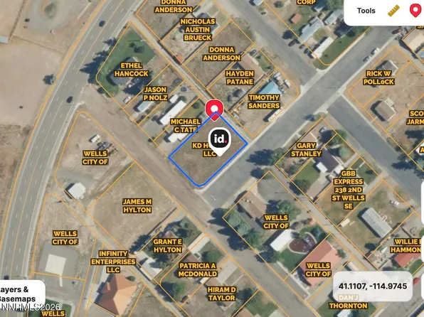 189 1st St Lot 1, Wells, NV 89835