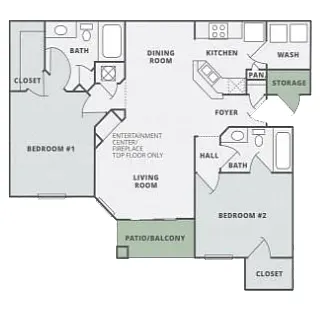 Floor plan B2