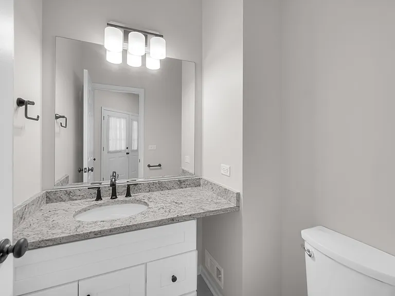 1st floor half bath