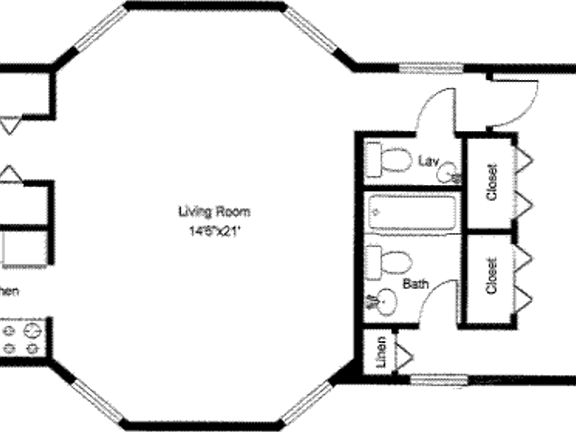 2nd image of 118 Clinton Ave APT 2B