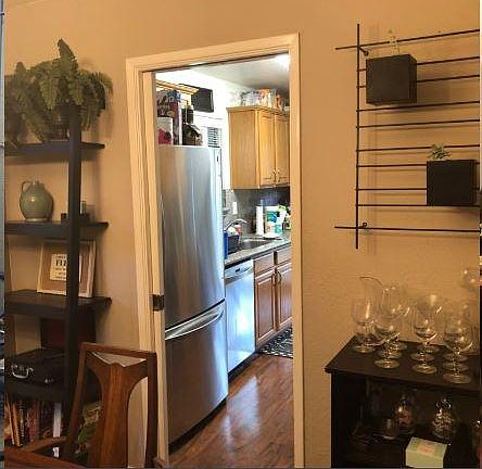 Living Room into Kitchen