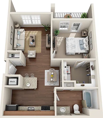 Floor plan A1