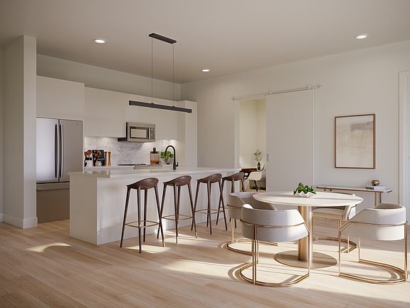 Image is of Another Floorplan at The Ludlow. Image is intended to demonstrate the kitchen