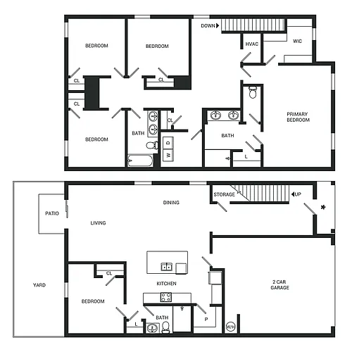 Floor plan Robie