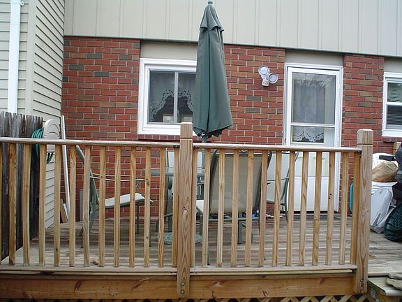 Backyard w/ Large Deck