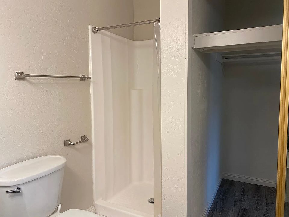 View of Primary Bathroom Shower and Walk In Closet