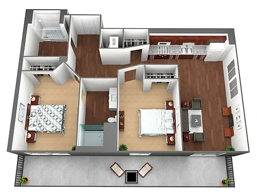 Floor plan Wabasha