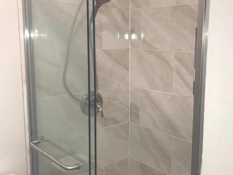 Newly Remodeled Main Bath Shower